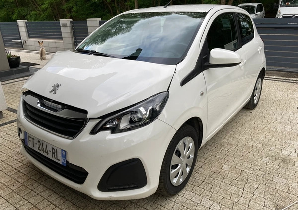 Peugeot 108 cena 18800 przebieg: 68975, rok produkcji 2019 z Leszno małe 79